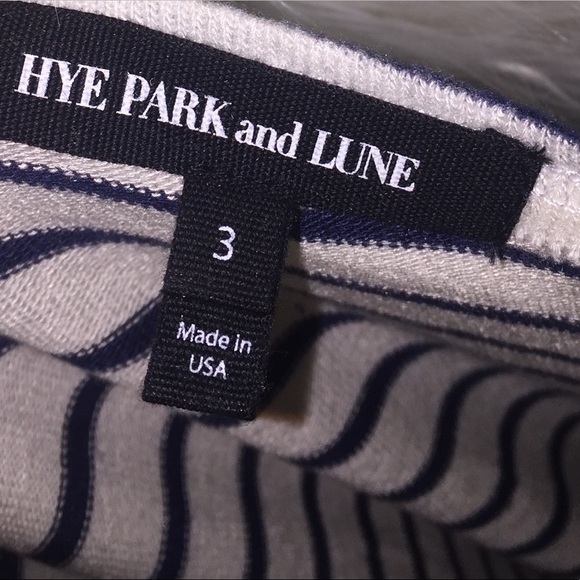 HYE PARK and LUNE stripe sweater shirt - Picture 4 of 5